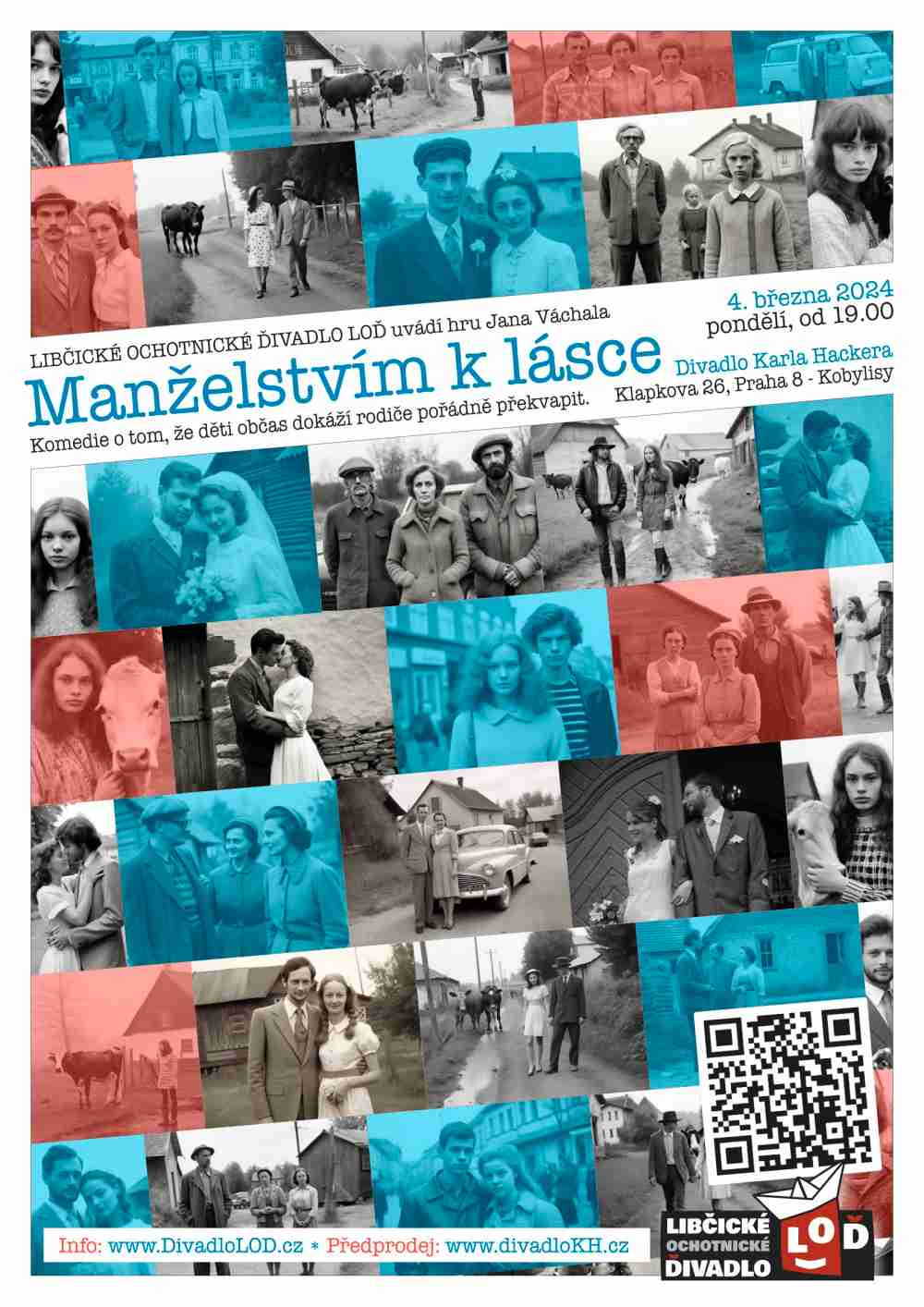 Libčické ochotnické divadlo LOĎ / Manželství k lásce